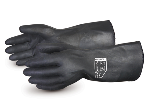 #NE240TKL Superior Glove® Chemstop™ Terry-Lined Heavy-Duty Neoprene Chemical Resistant Gloves